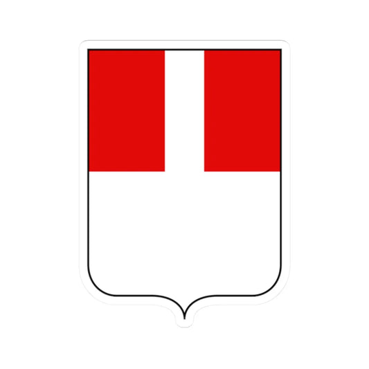 Varese-CoA-historical (Italy) (Coat of Arms) STICKER Vinyl Kiss-Cut Decal 2 Inch White - The Sticker Space