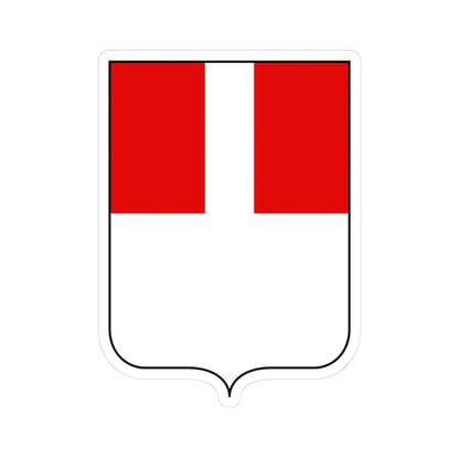 Varese-CoA-historical (Italy) (Coat of Arms) STICKER Vinyl Kiss-Cut Decal 3 Inch White - The Sticker Space