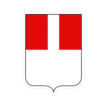 Varese-CoA-historical (Italy) (Coat of Arms) STICKER Vinyl Kiss-Cut Decal 4 Inch White - The Sticker Space