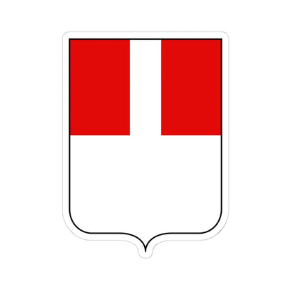 Varese-CoA-historical (Italy) (Coat of Arms) STICKER Vinyl Kiss-Cut Decal 6 Inch White - The Sticker Space