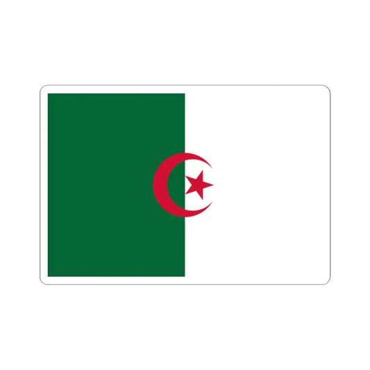 Variant flag of the GPRA 1958-1962 (Algeria) STICKER Vinyl Kiss-Cut Decal 2 Inch White - The Sticker Space
