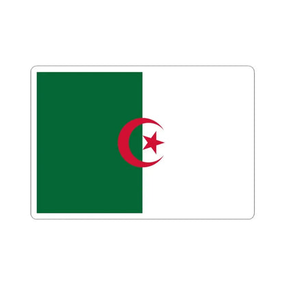 Variant flag of the GPRA 1958-1962 (Algeria) STICKER Vinyl Kiss-Cut Decal 3 Inch White - The Sticker Space