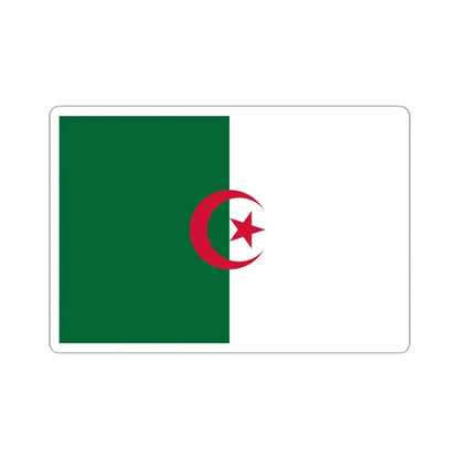 Variant flag of the GPRA 1958-1962 (Algeria) STICKER Vinyl Kiss-Cut Decal 4 Inch White - The Sticker Space