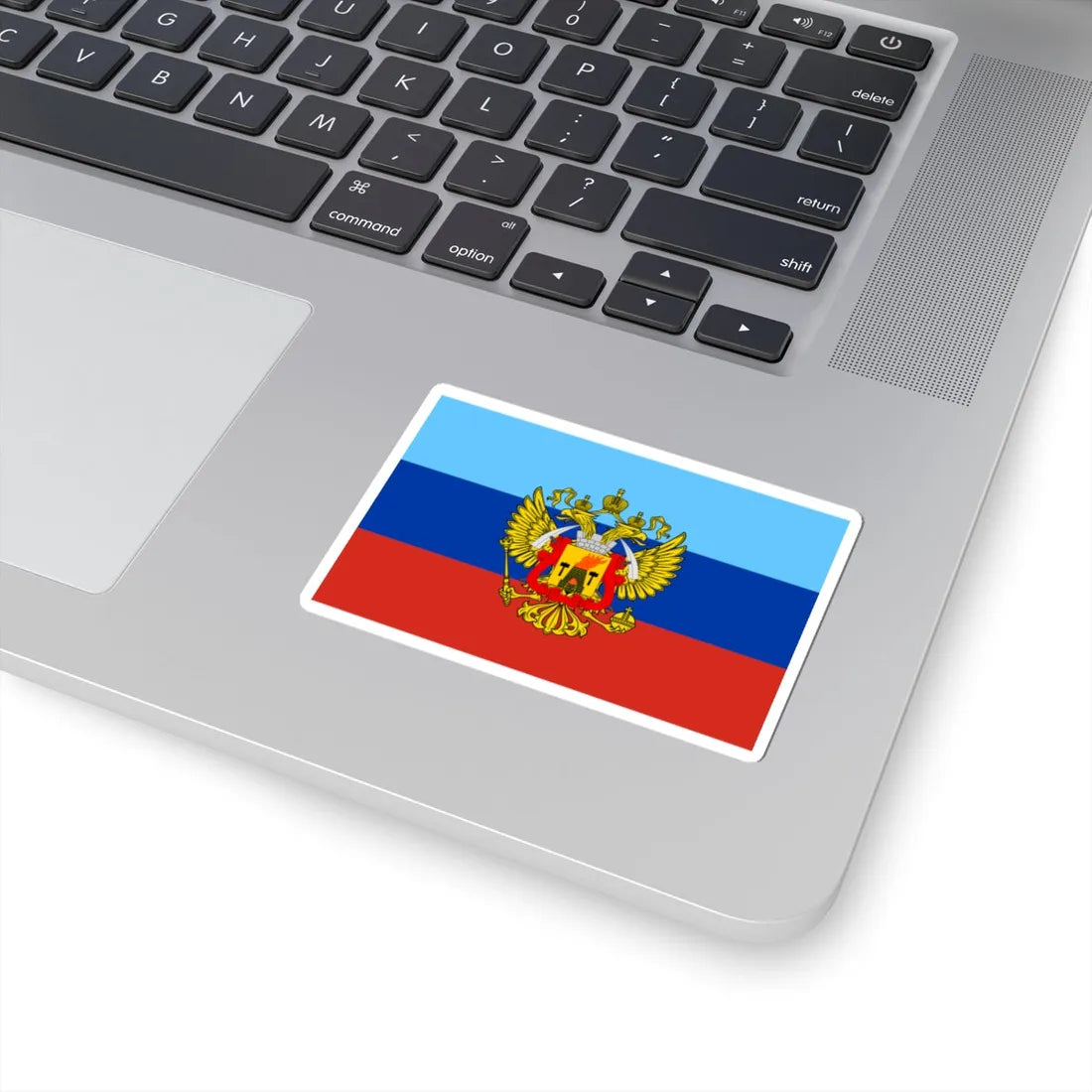 Variant Flag of the Lugansk Peoples Republic (Ukraine) STICKER Vinyl Kiss-Cut Decal - The Sticker Space