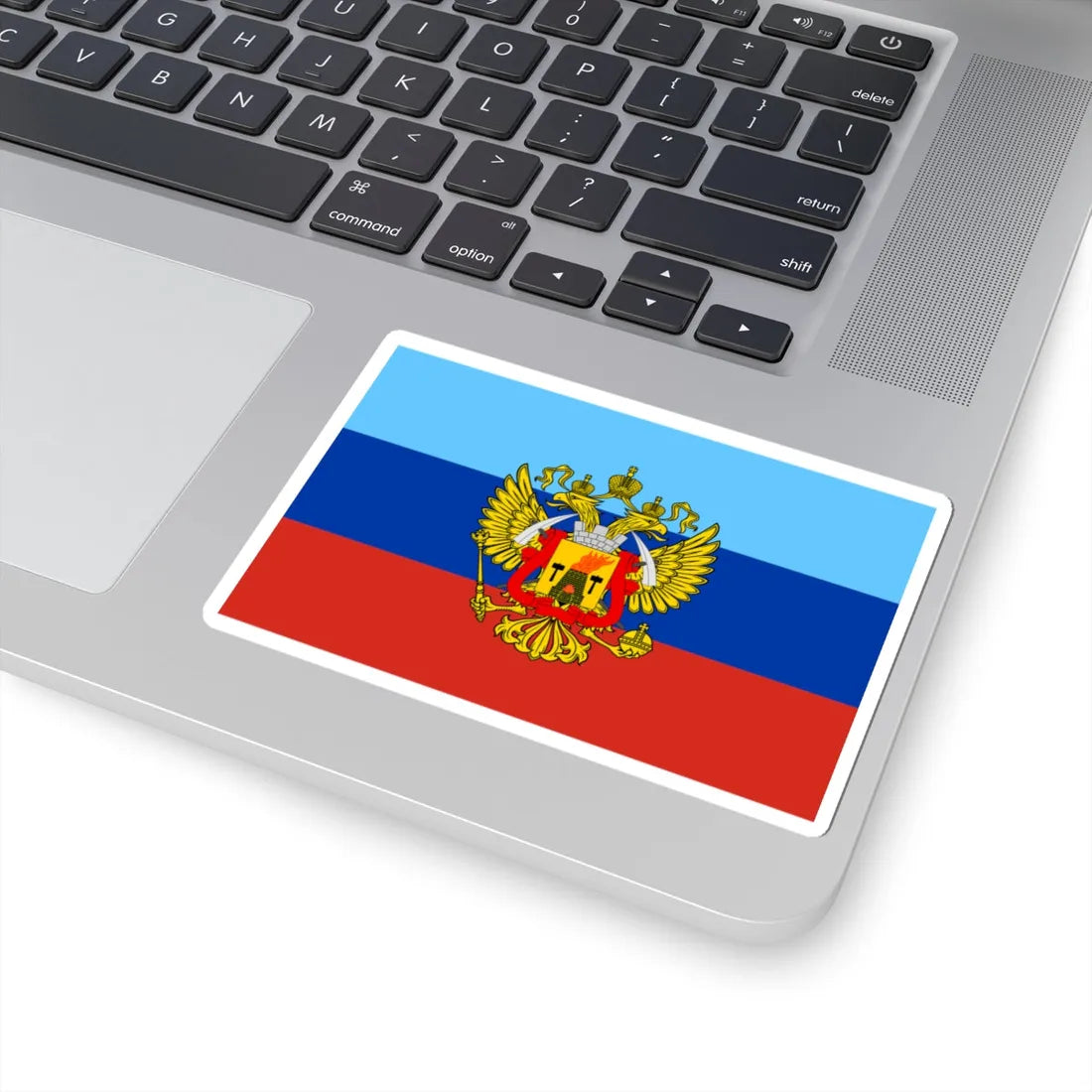Variant Flag of the Lugansk Peoples Republic (Ukraine) STICKER Vinyl Kiss-Cut Decal - The Sticker Space