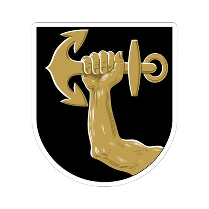 Varkaus.vaakuna (Finland) (Coat of Arms) STICKER Vinyl Kiss-Cut Decal 6 Inch White - The Sticker Space