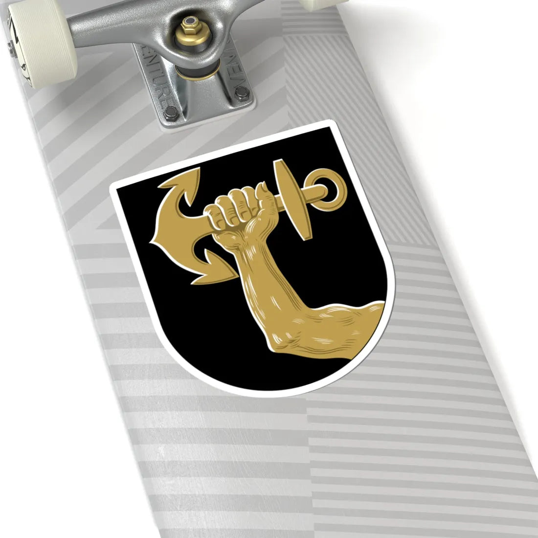 Varkaus.vaakuna (Finland) (Coat of Arms) STICKER Vinyl Kiss-Cut Decal - The Sticker Space