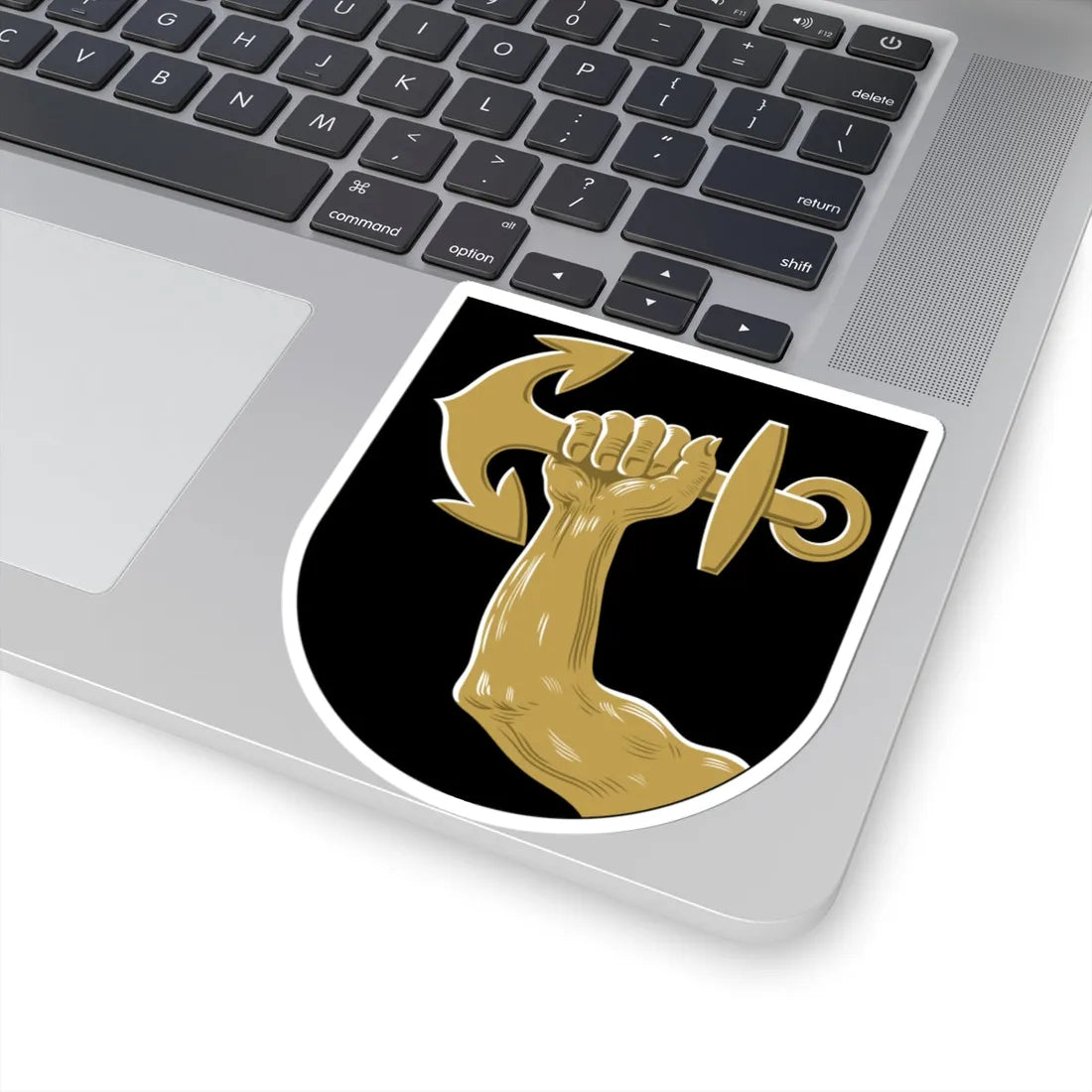 Varkaus.vaakuna (Finland) (Coat of Arms) STICKER Vinyl Kiss-Cut Decal - The Sticker Space