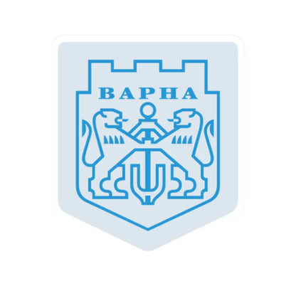 Varna-coatofarms-svg (Bulgaria) (Coat of Arms) STICKER Vinyl Kiss-Cut Decal 3 Inch White - The Sticker Space