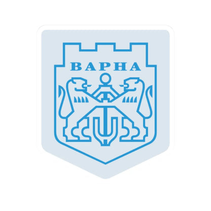 Varna-coatofarms-svg (Bulgaria) (Coat of Arms) STICKER Vinyl Kiss-Cut Decal 4 Inch White - The Sticker Space