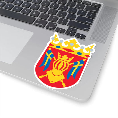 Varsinais-Suomen.vaakuna (Finland) (Coat of Arms) STICKER Vinyl Kiss-Cut Decal - The Sticker Space