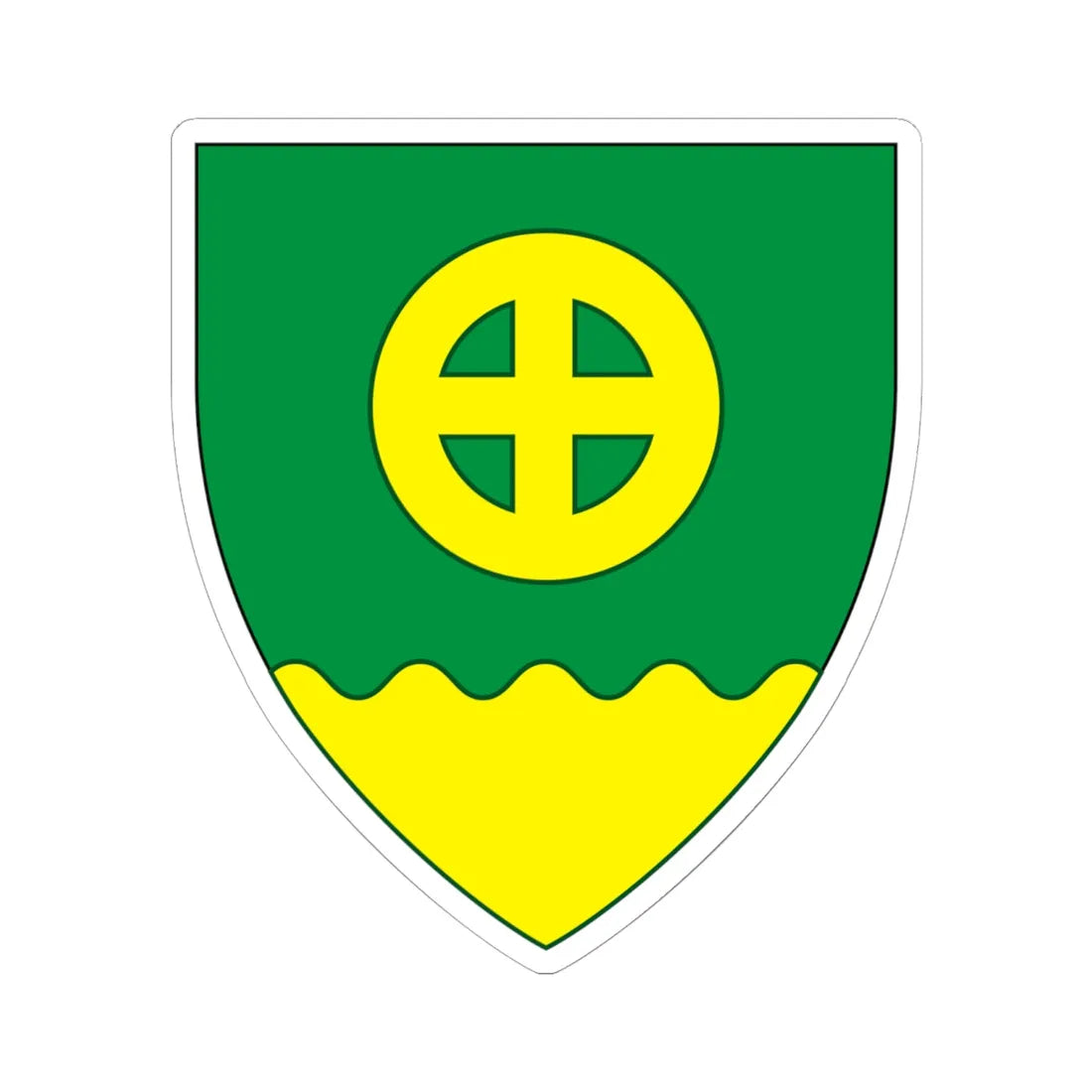 Varstu valla vapp (Estonia) (Coat of Arms) STICKER Vinyl Kiss-Cut Decal 6 Inch White - The Sticker Space