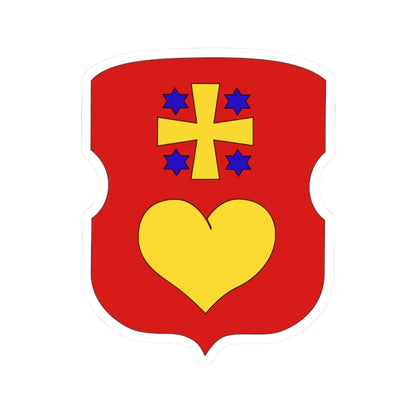 Varva coat (Ukraine) (Coat of Arms) STICKER Vinyl Kiss-Cut Decal 2 Inch White - The Sticker Space