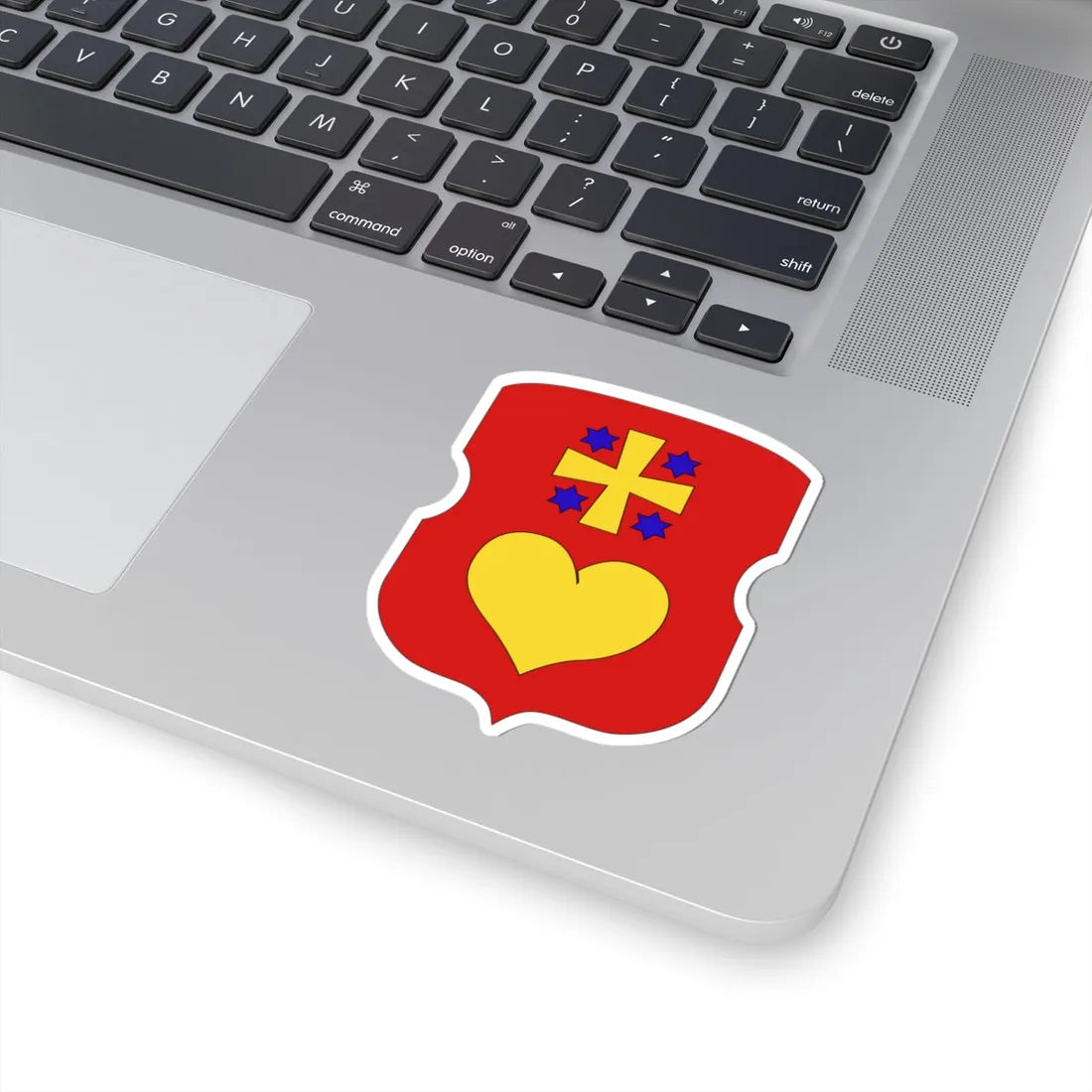 Varva coat (Ukraine) (Coat of Arms) STICKER Vinyl Kiss-Cut Decal - The Sticker Space