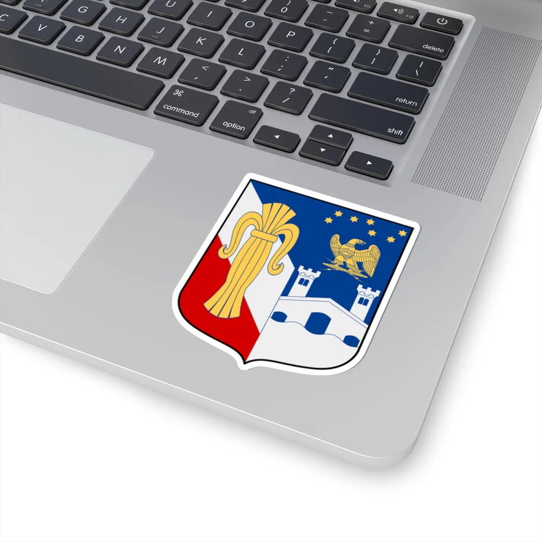 Vasa-Bernadotte vapen (Sweden) (Coat of Arms) STICKER Vinyl Kiss-Cut Decal - The Sticker Space
