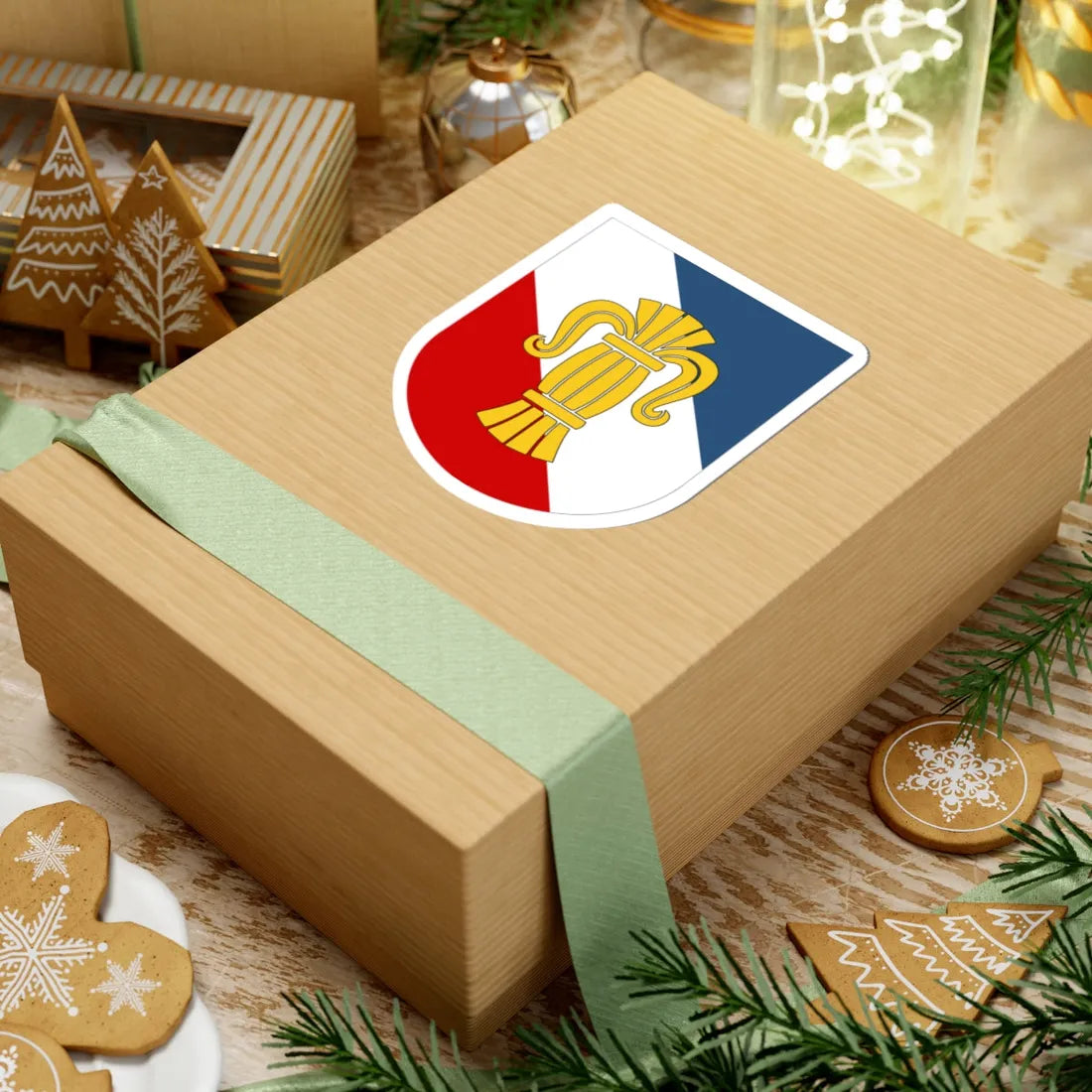 Vasa Royal COA (Sweden) (Coat of Arms) STICKER Vinyl Kiss-Cut Decal - The Sticker Space