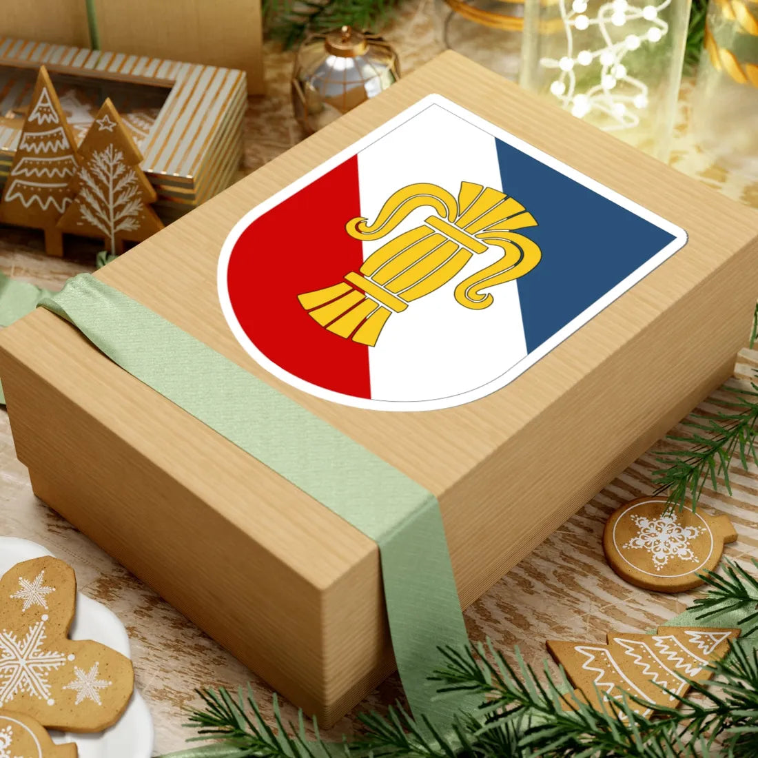 Vasa Royal COA (Sweden) (Coat of Arms) STICKER Vinyl Kiss-Cut Decal - The Sticker Space