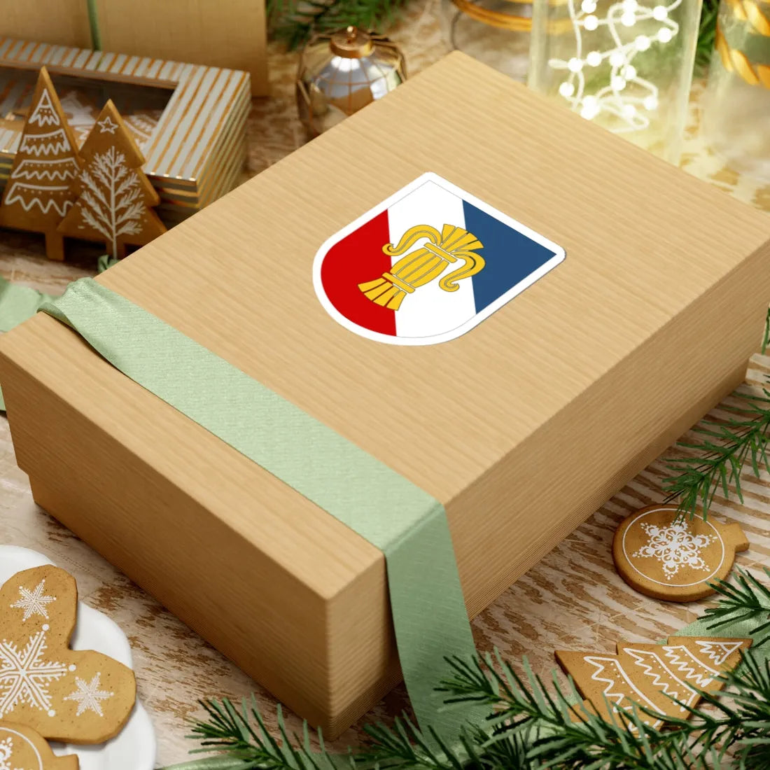 Vasa Royal COA (Sweden) (Coat of Arms) STICKER Vinyl Kiss-Cut Decal - The Sticker Space