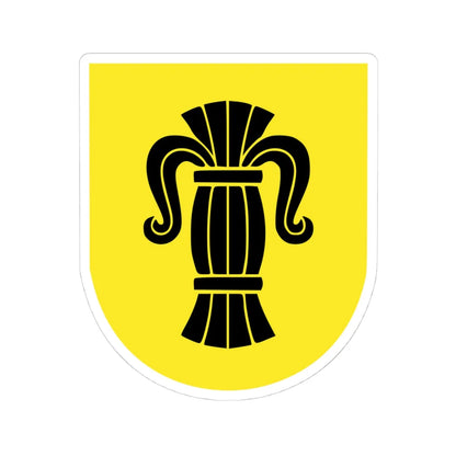 Vasa vapen (Sweden) (Coat of Arms) STICKER Vinyl Kiss-Cut Decal 4 Inch White - The Sticker Space