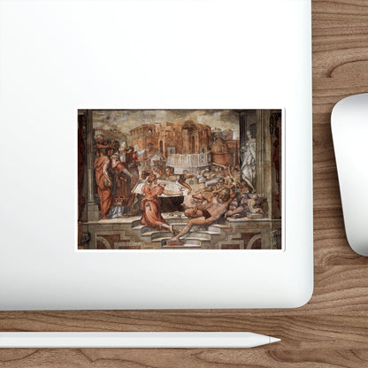 VASARI, Giorgio - Paul III Farnese Directing the Continuance of St Peter's (Artwork) STICKER Vinyl Die-Cut Decal-The Sticker Space