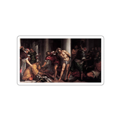 VASSILACCHI, Antonio - Flagellation (Artwork) STICKER Vinyl Die-Cut Decal-White-The Sticker Space