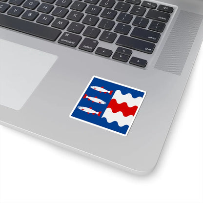 Vasternorrlands lan vapenflagga (Sweden) STICKER Vinyl Kiss-Cut Decal - The Sticker Space