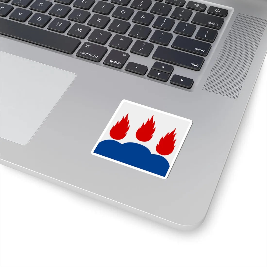 Vastmanlands lan vapenflagga (Sweden) STICKER Vinyl Kiss-Cut Decal - The Sticker Space