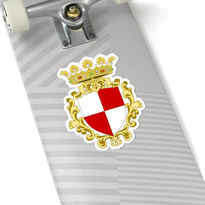 Vasto-Stemma-2 (Italy) (Coat of Arms) STICKER Vinyl Kiss-Cut Decal - The Sticker Space