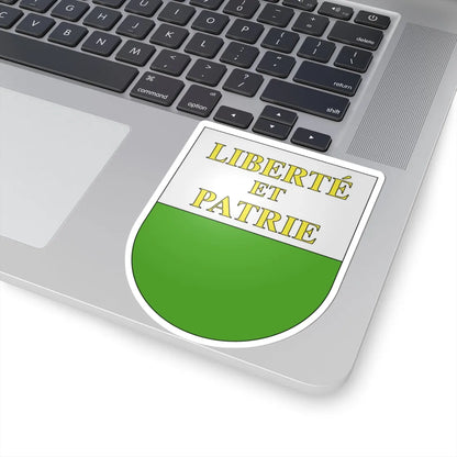 Vaud-coat of arms (Switzerland) (Coat of Arms) STICKER Vinyl Kiss-Cut Decal - The Sticker Space