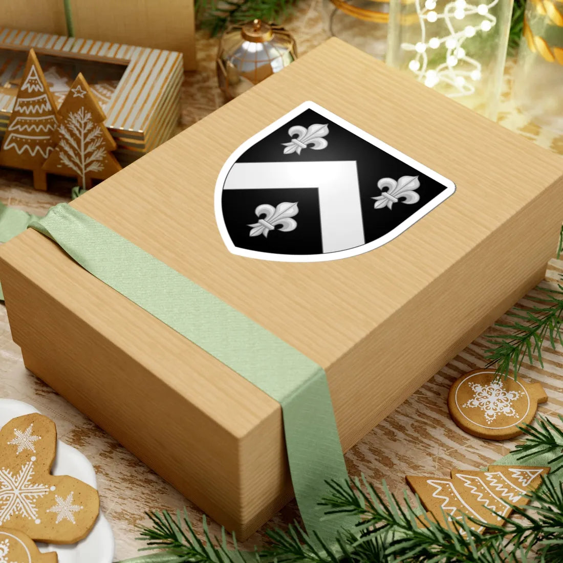 Vaughan arms (Wales) (Coat of Arms) STICKER Vinyl Kiss-Cut Decal - The Sticker Space