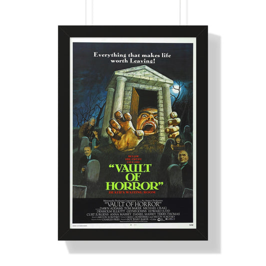 VAULT OF HORROR 1973 - Framed Movie Poster-16″ x 24″-The Sticker Space