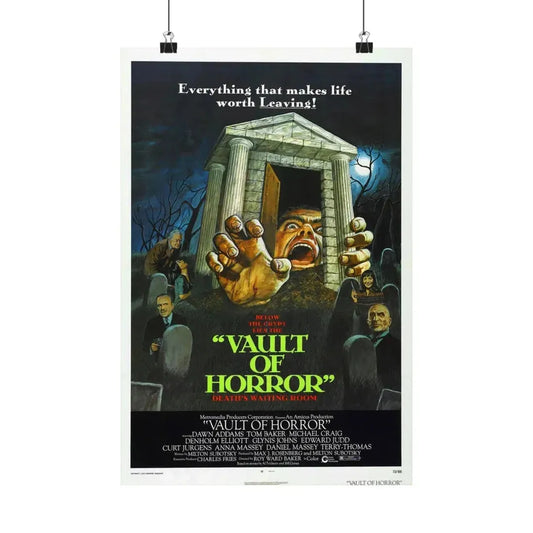 VAULT OF HORROR 1973 - Paper Movie Poster 12″ x 18″ Matte - The Sticker Space