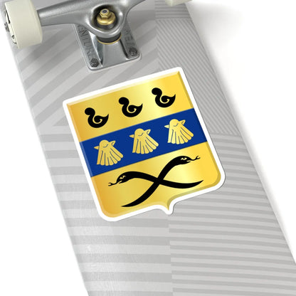 Vaux-sur-Sûre wapen (Belgium) (Coat of Arms) STICKER Vinyl Kiss-Cut Decal - The Sticker Space