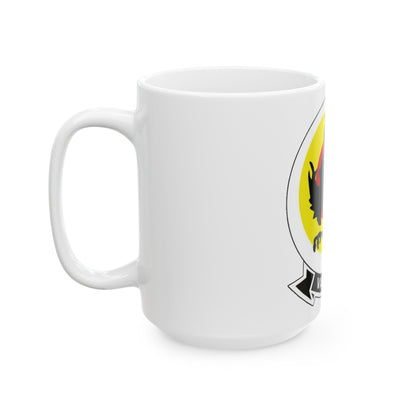 VAW 11 Carrier Airborne Early Warning Squadron 11 (U.S. Navy) White Coffee Mug-The Sticker Space