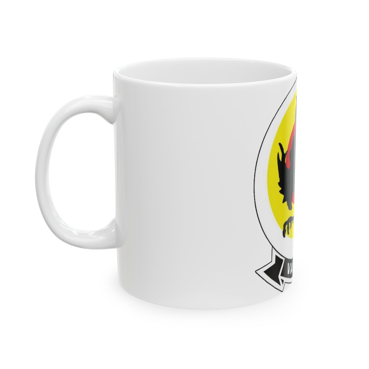 VAW 11 Carrier Airborne Early Warning Squadron 11 (U.S. Navy) White Coffee Mug-The Sticker Space