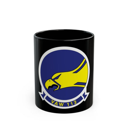 VAW 112 (U.S. Navy) Black Coffee Mug-11oz-The Sticker Space