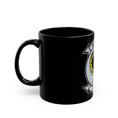 VAW 113 Blackeagles (U.S. Navy) Black Coffee Mug-The Sticker Space