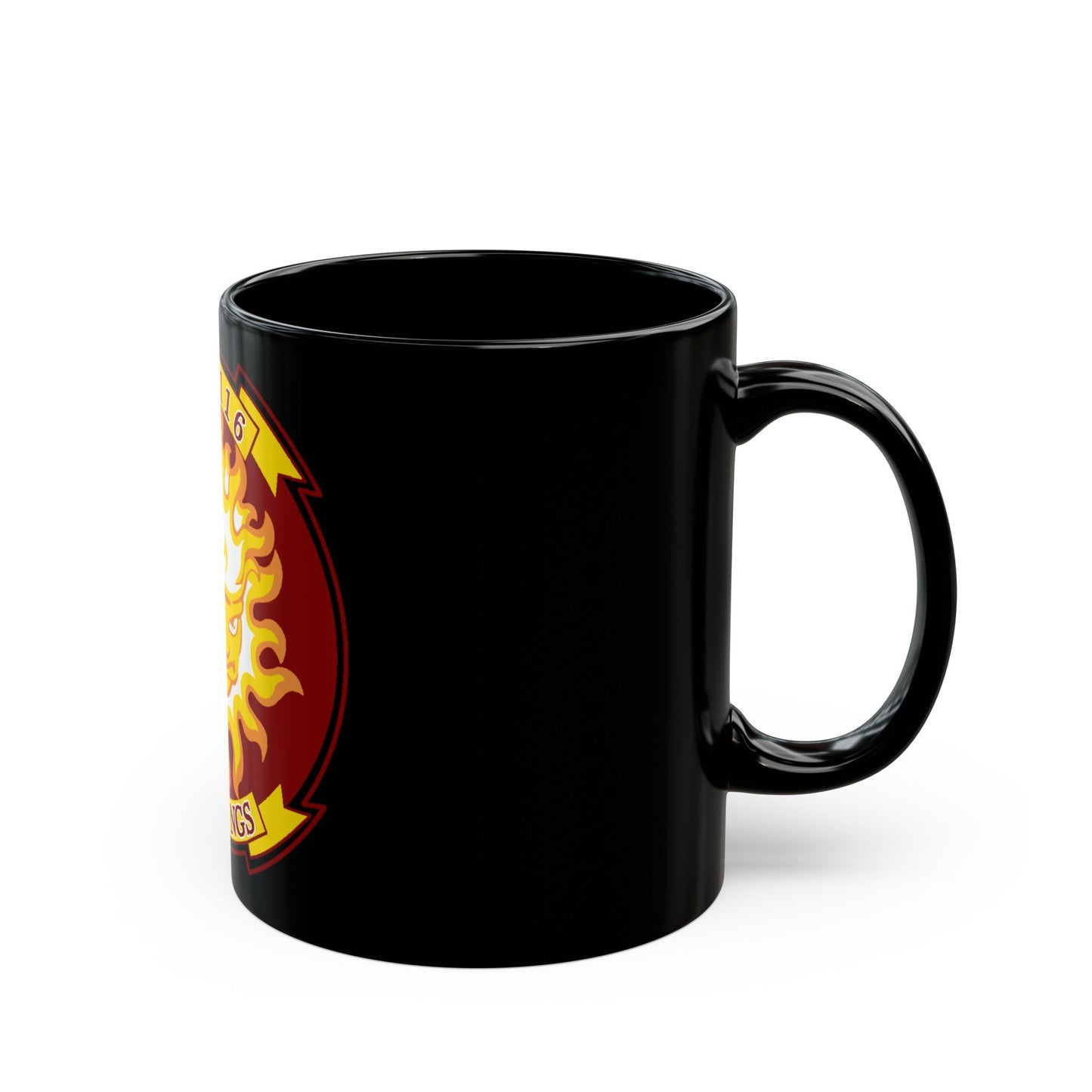 VAW 116 Sun Kings (U.S. Navy) Black Coffee Mug-The Sticker Space