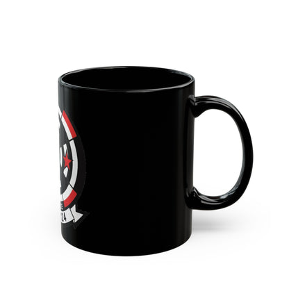 VAW 124 Bear Ace (U.S. Navy) Black Coffee Mug-The Sticker Space