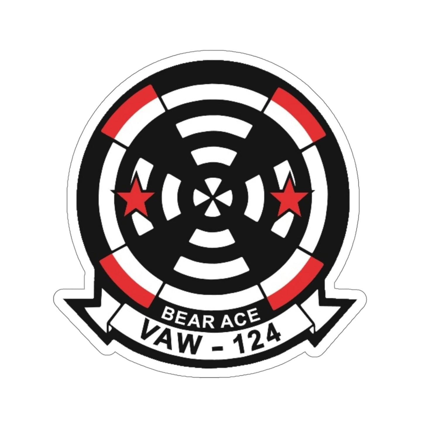 VAW 124 Bear Ace (U.S. Navy) STICKER Vinyl Die-Cut Decal-5 Inch-The Sticker Space