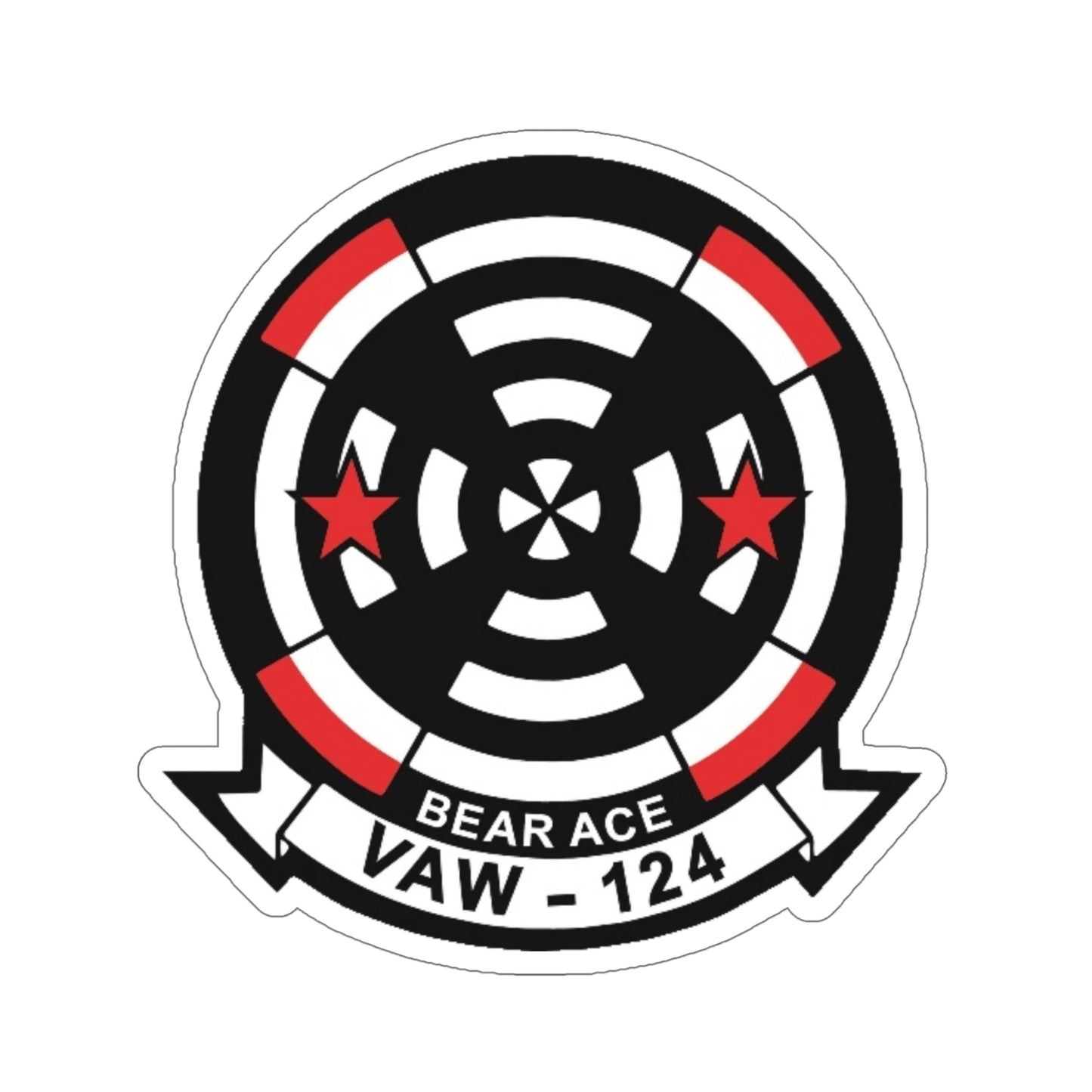 VAW 124 Bear Ace (U.S. Navy) STICKER Vinyl Die-Cut Decal-6 Inch-The Sticker Space