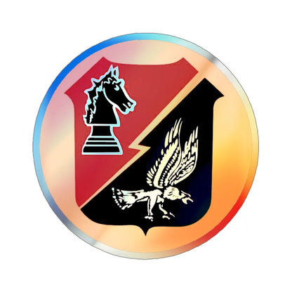 VAW 33 (U.S. Navy) Holographic STICKER Die-Cut Vinyl Decal 6 Inch Holographic - The Sticker Space