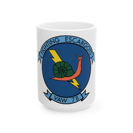 VAW 78 (U.S. Navy) White Coffee Mug-15oz-The Sticker Space