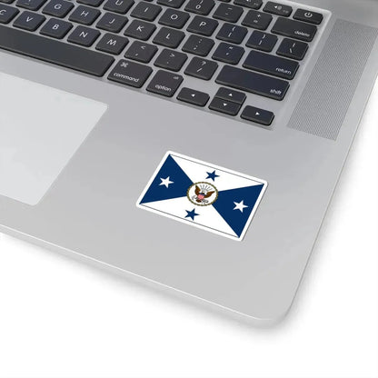 VCNO FLAG NO POLE (U.S. Navy) STICKER Vinyl Kiss-Cut Decal - The Sticker Space