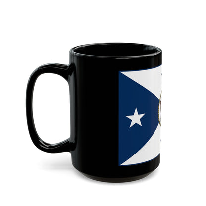 VCNO FLAG NO POLE. (U.S. Navy) Black Coffee Mug-The Sticker Space