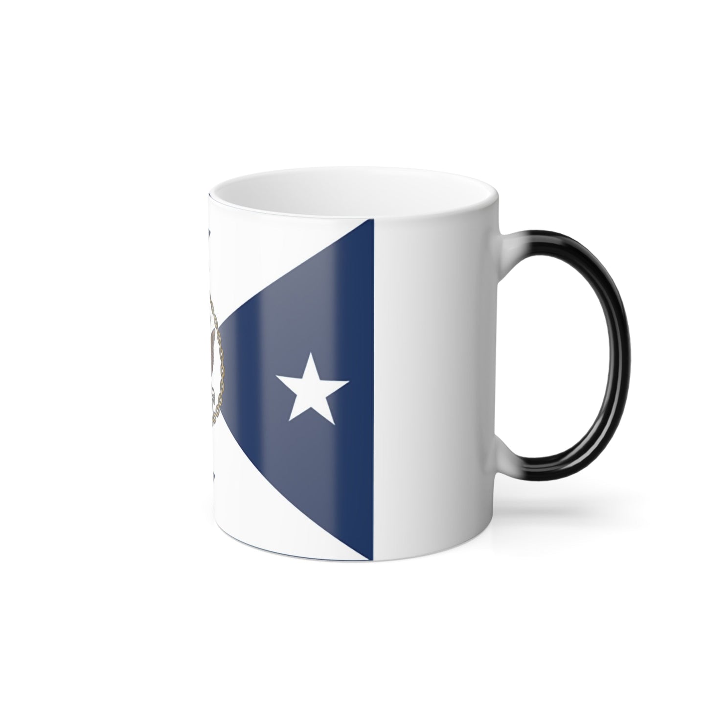 VCNO FLAG NO POLE. (U.S. Navy) Color Changing Mug 11oz-11oz-The Sticker Space