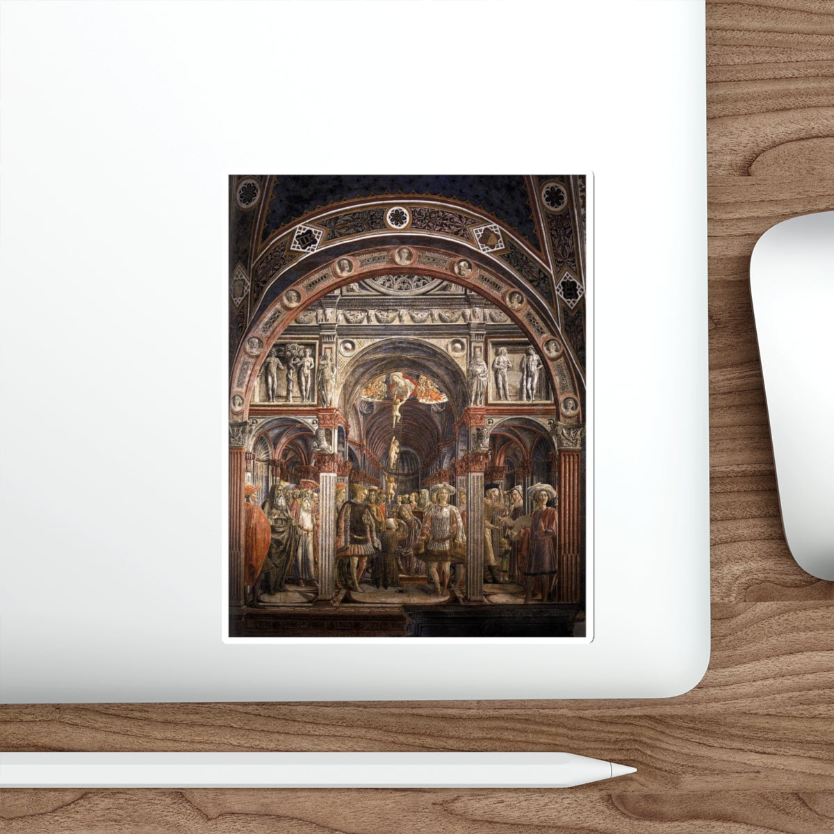 VECCHIETTA - The Founding of the Spedale di Santa Maria della Scala (Artwork) STICKER Vinyl Die-Cut Decal-The Sticker Space