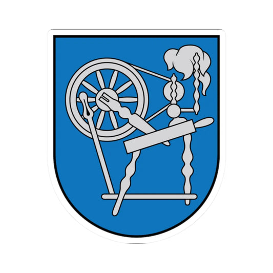 Vecpiebalgas novads COA (Latvia) (Coat of Arms) STICKER Vinyl Kiss-Cut Decal 2 Inch White - The Sticker Space