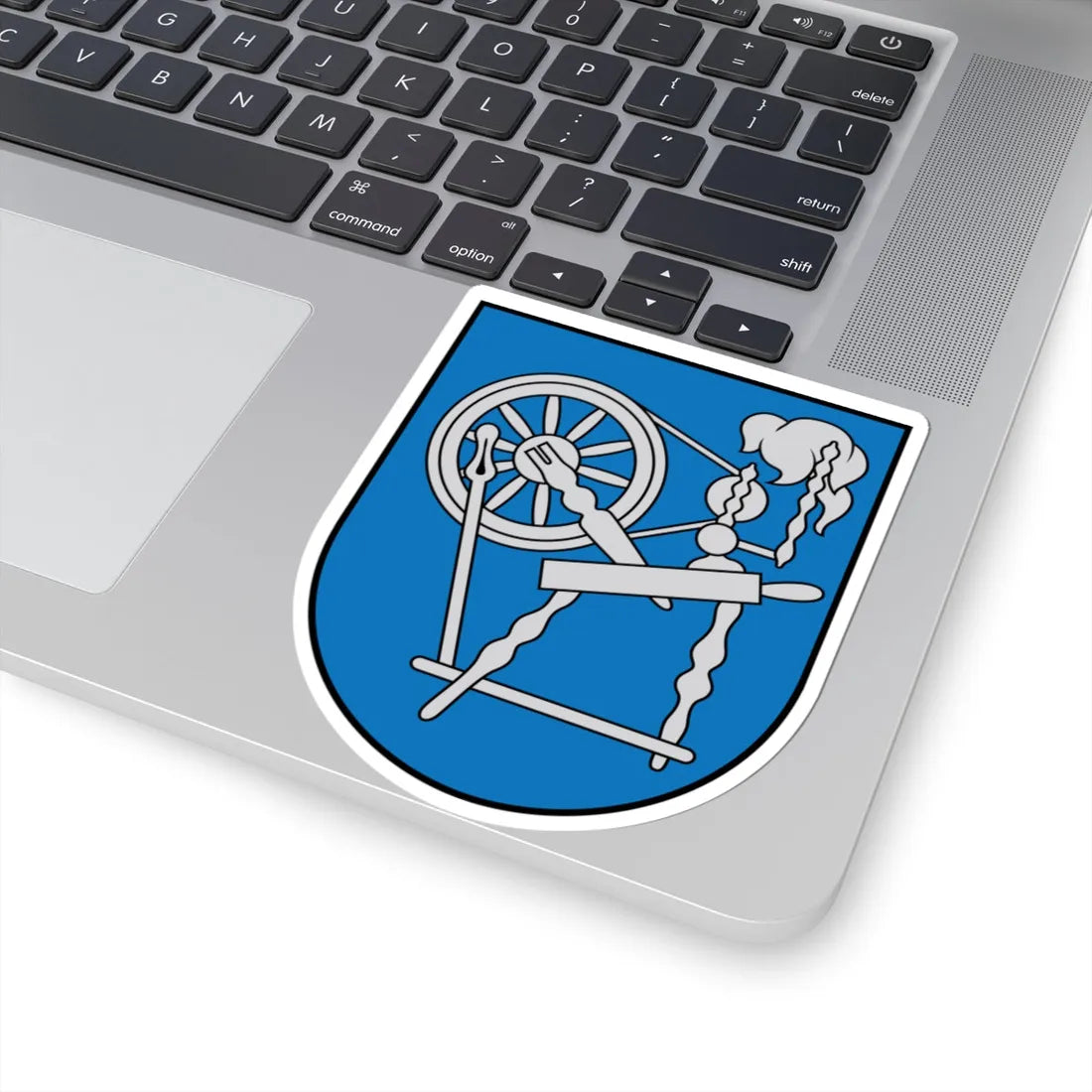 Vecpiebalgas novads COA (Latvia) (Coat of Arms) STICKER Vinyl Kiss-Cut Decal - The Sticker Space