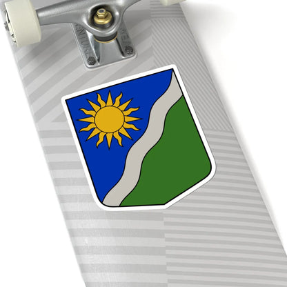 Vecsaules pagasta ģerbonis (Latvia) (Coat of Arms) STICKER Vinyl Kiss-Cut Decal - The Sticker Space